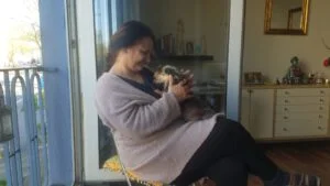 Steffi mit Lulu